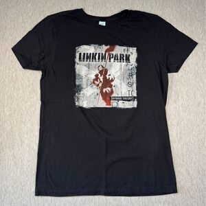 Linkin Park Hybrid Theory T Shirt Medium Black Graphic Band Tee